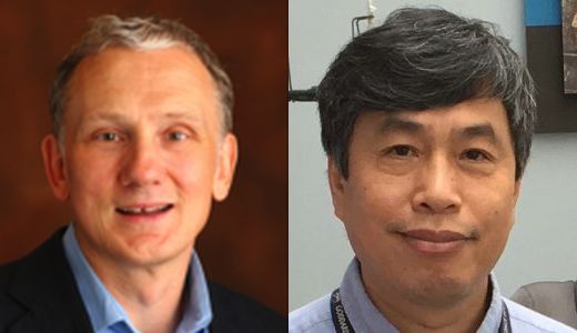 Figure 1: PI Dr. Ralf Bennartz, left, and Deputy PI Dr. Dong Wu